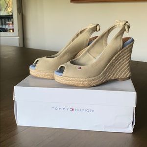 Tommy Hilfiger wedges, TWHillary-y style